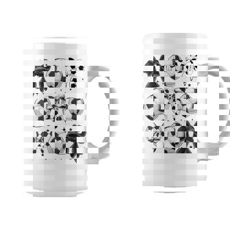 Coquette Soccer Bows Game Day Soccer Mama Mom Cheer Girls Coffee Mug | Seseable UK