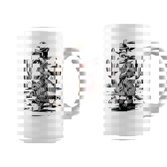 Country Cowboy Raccoon Rodeo Cowgirl Western Texas Coffee Mug | Seseable CA