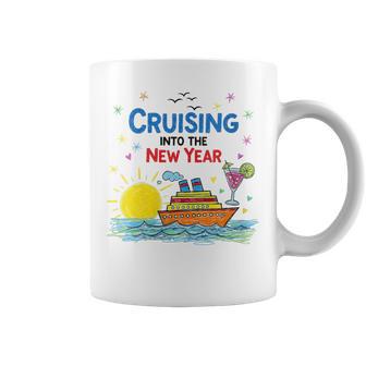 Cruising Into The New Year 2026 Family Cruise Celebration Coffee Mug - Thegiftio