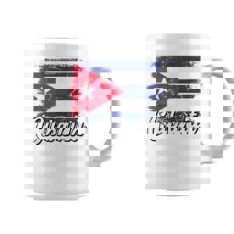 Cubanita Cuba Flag Hispanic Heritage Month Girls Coffee Mug | Mazezy