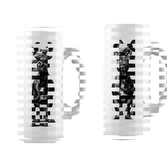 Cute French Bulldog In Proud Pose Coffee Mug - Thegiftio