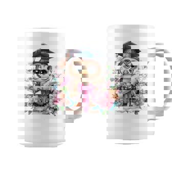 Cute Graduation Owl Holding Diploma T Shirt Coffee Mug | Mazezy