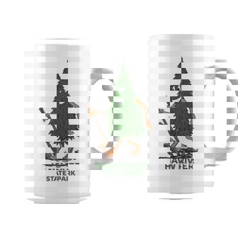 Cute Hiking Tree Haw River State Park North Carolina Coffee Mug | Mazezy