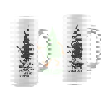 Cute Hiking Tree Jones Lake State Park North Carolina Coffee Mug | Mazezy