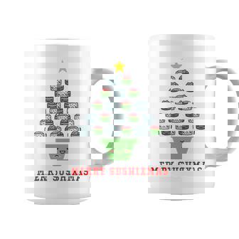 Cute Sushi Love Xmas Kawaii Merry Sushixmas Tri-Blend Coffee Mug | Seseable CA
