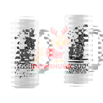 Dachshund Through The Snow Coffee Mug | Mazezy