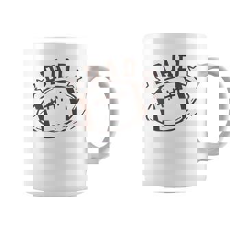 Dad Of The 1 Year Old Football 1st Year Down Family Matching Coffee Mug | Mazezy