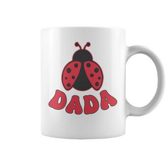 Dada Ladybug First Birthday Girl Family Matching Party Coffee Mug - Thegiftio UK