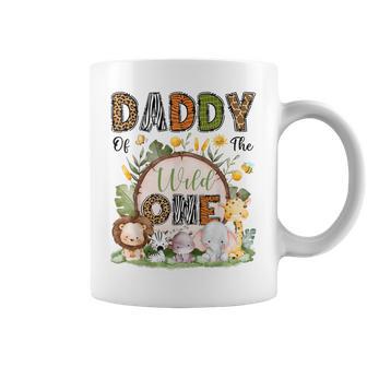 Daddy Of The Wild One 1St Birthday Boy Safari Jungle Coffee Mug - Thegiftio