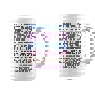 Daddy’s Little Girl Master Electrician Daughter Humor Coffee Mug | Mazezy