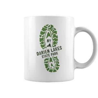 Darien Lakes State Park New York Forest NY Hiking Boot Coffee Mug | Mazezy