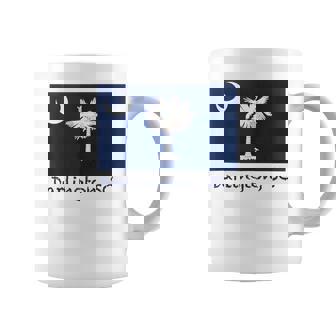 Darlington South Carolina USA State Flag Souvenir Tank Top Coffee Mug | Mazezy