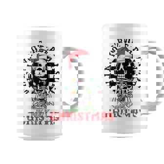 Dead Inside Christmas Shirt Skeleton Holiday Mood Tank Top Coffee Mug | Mazezy