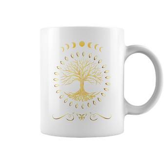 Dein Lebensbaum Tree Of Life Yoga Meditation Rückendruck Tassen - Geschenkecke