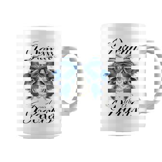 Denim And Pearls Princess Coquette Ladies Coffee Mug | Seseable UK