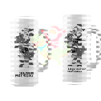 Dinosaurio Navidad T-Rex Papá Noel Dinosaurioanta Claus Taza de café - Regaloses