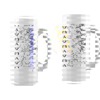 Dna ダブルヘリックス 化学式 分子 サイエンスアート コーヒーマグ - Kawaiitshirt