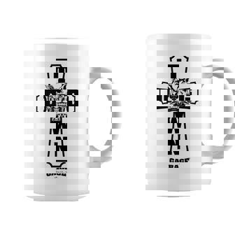 メンズ Dogtown Garage Cross クリスチャンtシャツ コーヒーマグ - Kawaiitshirt