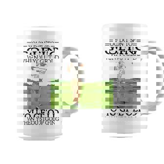 You Don't Stop Golfing When You Get Old Golfer Golfing Coffee Mug | Mazezy