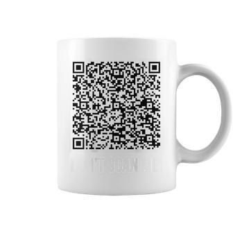Don'tcan Me Qrcan Me Witz Lustiger Mittelfinger Auf Der Rückseite Tassen - Geschenkecke