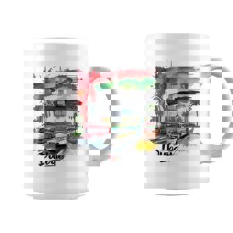 Dubai United Arab Emirates Novelty Graphic Souvenir Dubai Coffee Mug | Mazezy