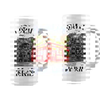 Dublin Ireland Souvenir Irish Pub Temple Bar Style Celtic Coffee Mug | Mazezy