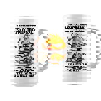 Duck I Don't Understand Stupid People Maybe I Should Take Coffee Mug - Monsterry