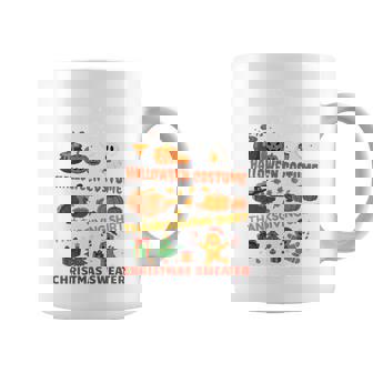 Due To Inflation This Is My Halloween Thanksgiving Christmas Coffee Mug | Mazezy