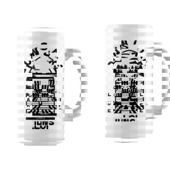 Dunns Lake Illinois Outdoors Vintage Coffee Mug | Mazezy