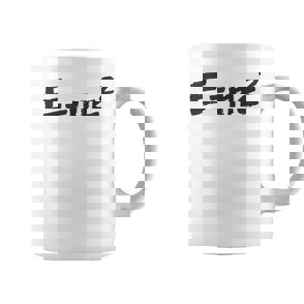 E Mc2 面白い 物理学 サイエンス シャツ エネルギー 質量光 速度 コーヒーマグ - Kawaiitshirt