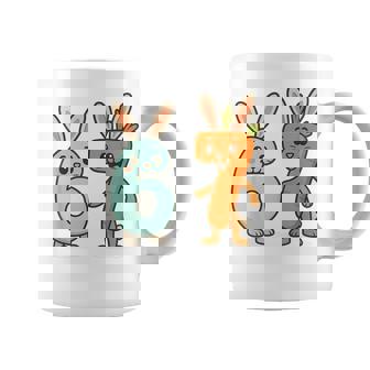 Easter Bunny 6 Carrot 7 Six Seven Smashup Coffee Mug | Mazezy