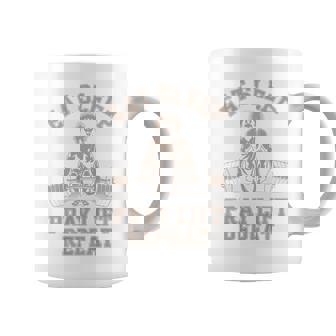 Eat Sleep Pray Repeat Jesus Lifting Christian Workout Gym Coffee Mug | Mazezy