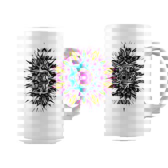 EDM Festival Outfit House Rave Techno Music Mandala Tank Top Coffee Mug | Mazezy