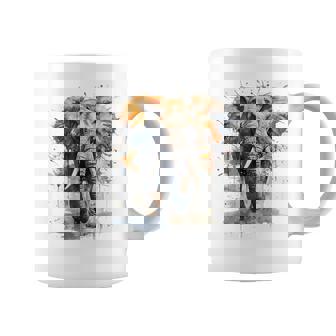 Elephant Art Animal Zoo Elephant Coffee Mug | Mazezy