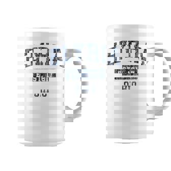 Elyria Ohio OH Vintage Established Sports Coffee Mug | Mazezy