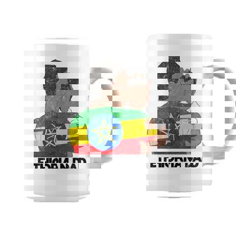 Ethiopia Flag Day Ethiopian Dad Father Boy Son Fathers Day Coffee Mug | Mazezy