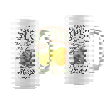 Farmers Market Apple Lover Homegrown Hand Picked Apples Coffee Mug | Mazezy