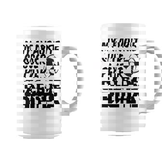 My Favorite Soccer Player Calls Me Boppa Coffee Mug | Mazezy