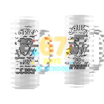 Fine Arts I Survived 67 Days Of School Playful Classroom Coffee Mug | Mazezy