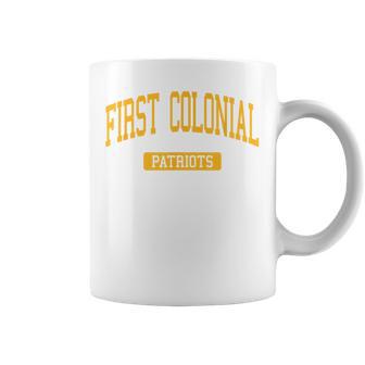 First Colonial High School HS Virginia Beach VA Varsity SPOR Coffee Mug | Mazezy