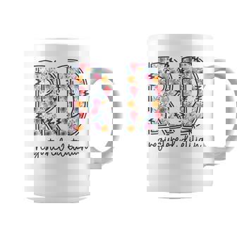 Floral Registered Dietitian Nutritionist Rd Graduation Coffee Mug | Seseable UK