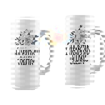 Flowers For Best Friend I Hate Pants And Socializing Coffee Mug | Mazezy