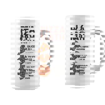 Foodie Pizza Math Italian Food Lover Men Women Graphic Coffee Mug | Mazezy