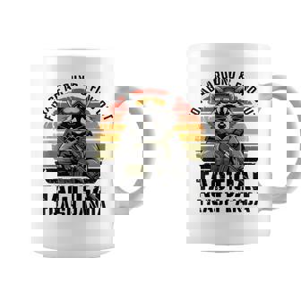 Forage Around & Find Out Tactical Trash Panda Raccoon Coffee Mug | Mazezy