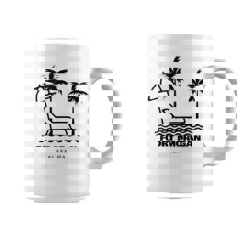 Fort Morgan Alabama Tank Top Coffee Mug | Mazezy