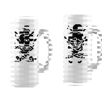 FPV Pilot Drone Skull Pirates Jolly Roger Coffee Mug | Mazezy