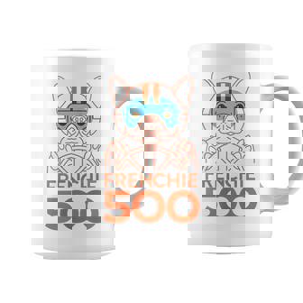 Frenchie 500 French Bulldog Tank Top Coffee Mug | Mazezy