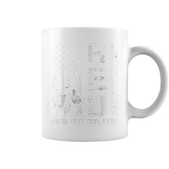 On Friday We Wear Red Friday Military Support Troops Us Flag Coffee Mug - Thegiftio UK