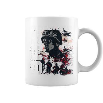 On Fridays I Wear Red Usa Support American Troops Coffee Mug - Thegiftio UK