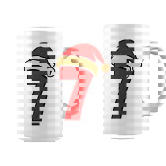 Fun Six Seven 6 7 Meme Couples Christmas Tri-Blend Coffee Mug | Mazezy